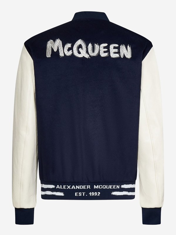 ALEXANDER MCQUEEN: Bomberjacken online - Bomberjacke - Blau