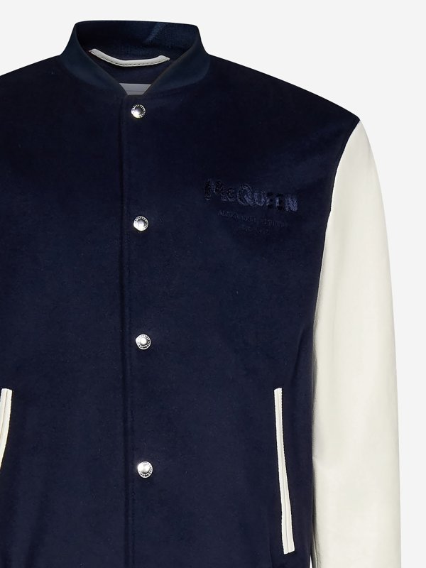 iKRIX ALEXANDER MCQUEEN: Bomberjacken - Bomberjacke - Blau