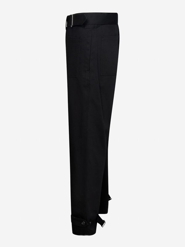 iKRIX ALEXANDER MCQUEEN: Pantalons casual - Pantalons Décontractés - Noir