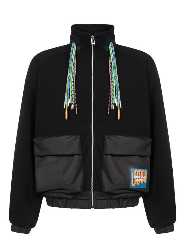 AMBUSH: padded jackets - Tech fabric puffer jacket