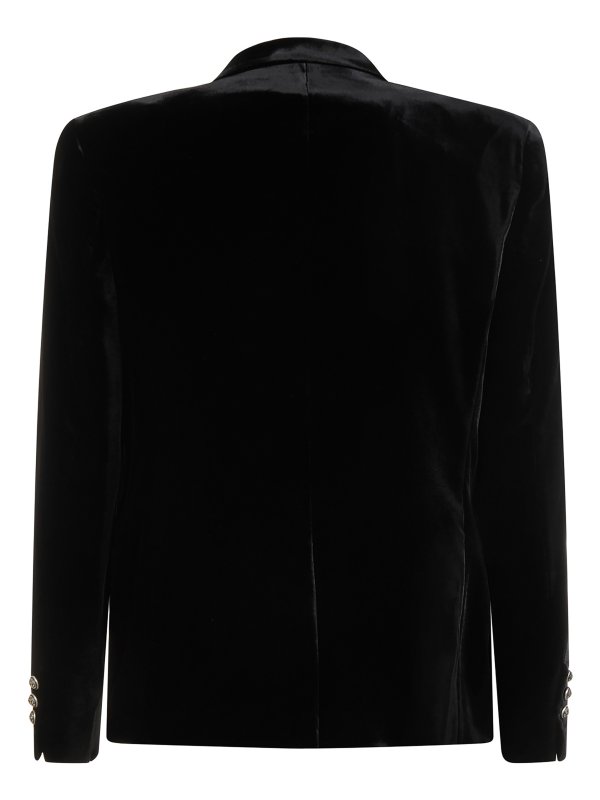 Balmain: blazers online - Tech fabric blazer