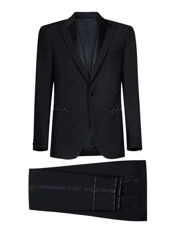 BRIONI: trajes de noche - Esmoquin - Negro