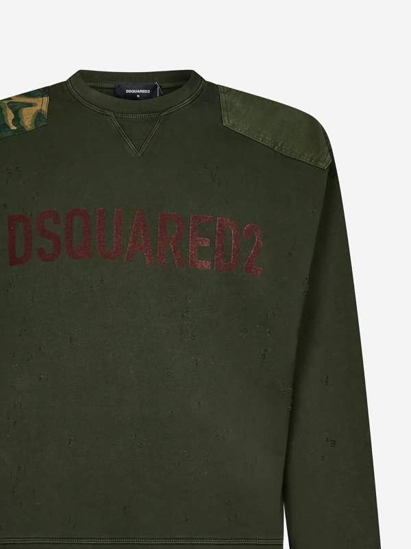 iKRIX DSQUARED2: Sweatshirts und Pullover - Sweatshirt - Grün