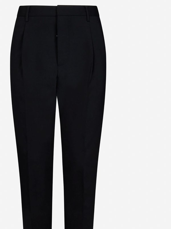 iKRIX DSQUARED2: カジュアルトラウザー - カジュアルパンツ - 黒