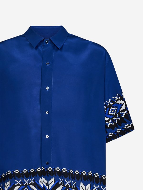 iKRIX ETRO: camicie - Camicia in seta
