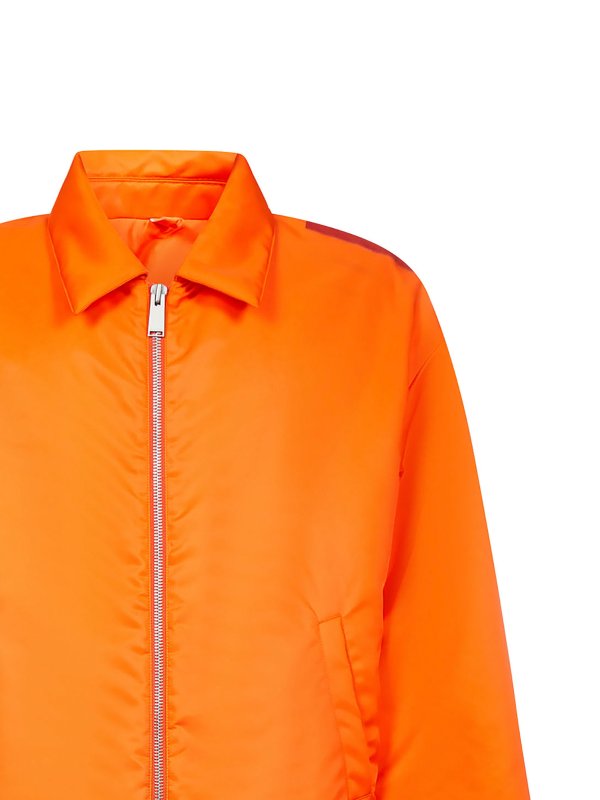 Tech fabric puffer jacket shop online: Heron Preston