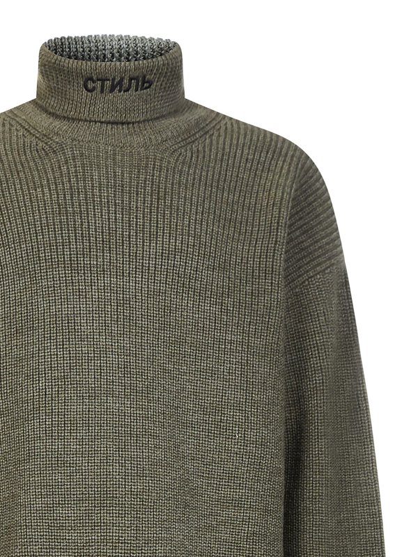 iKRIX Heron Preston: タートルネック - タートルネック/ポロネック - 緑