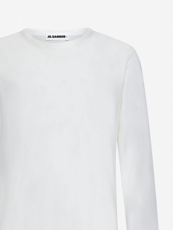 The Best Shops JIL SANDER: t-shirt - T-shirt in cotone