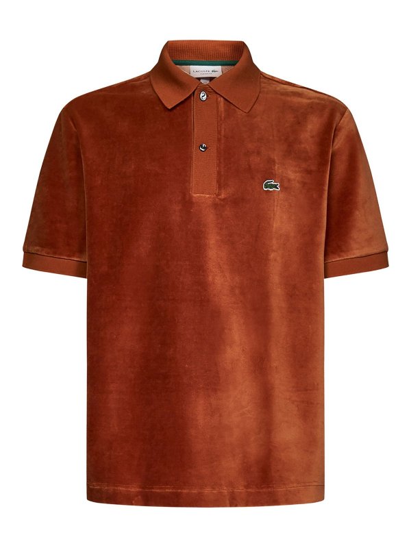 LACOSTE: polo shirts - Multifabric polo