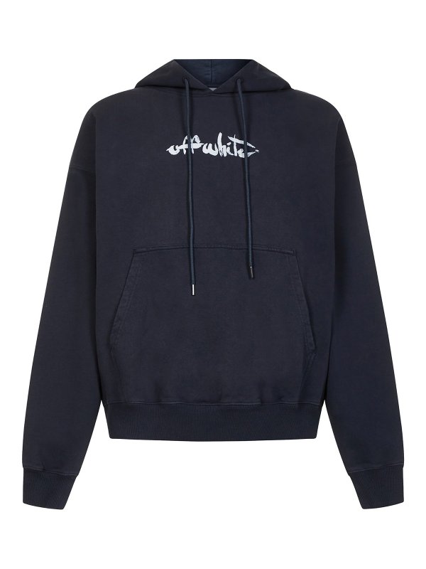 OFF-WHITE: Sudaderas y suéteres - Sudadera - Negro