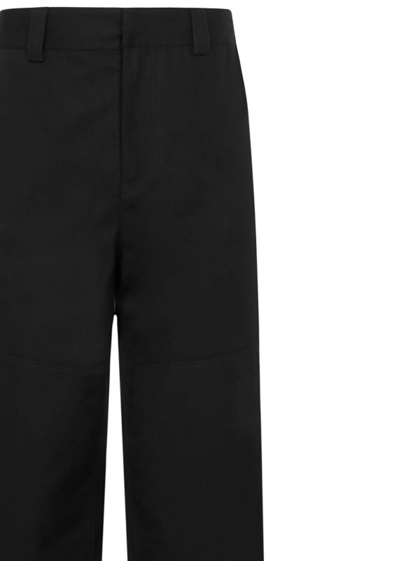The Best Shops OFF-WHITE: Tailored & Formal trousers - Cotton pants