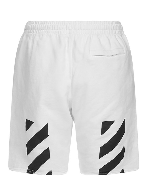 OFF-WHITE: トラウザーショーツ online - ショートパンツ - 白