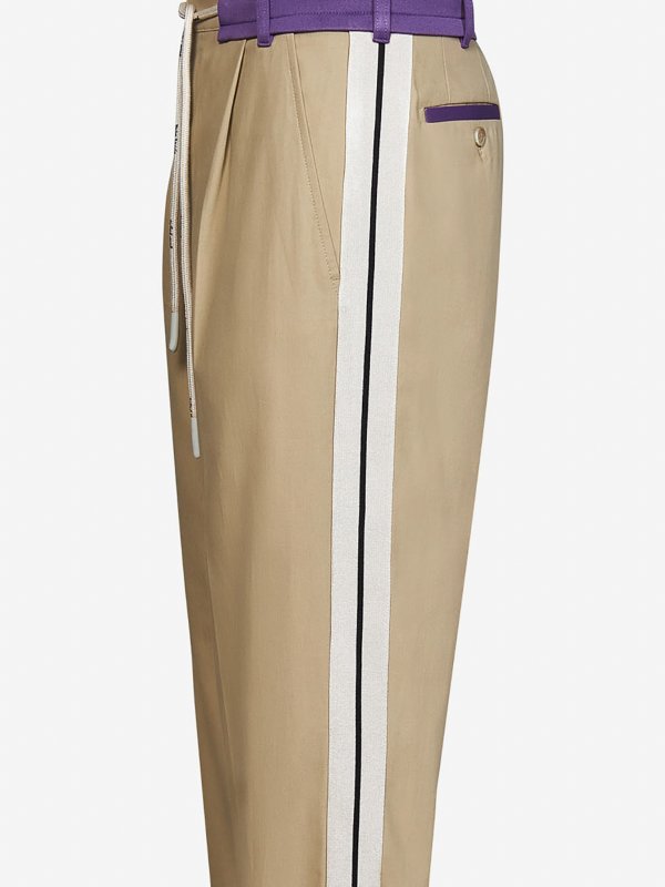 iKRIX Palm Angels: tracksuit bottoms - Cotton sweatpants