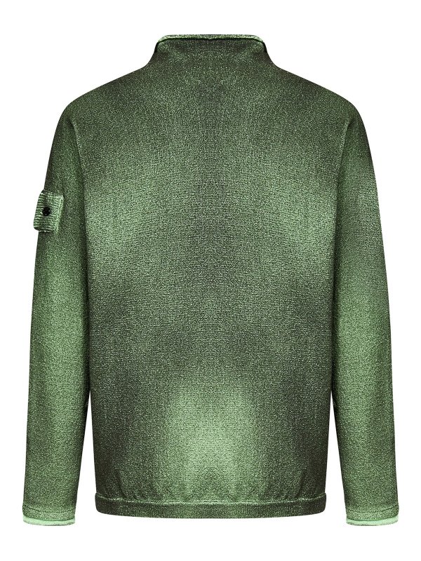 STONE ISLAND: Col roulé & Col polo online - Pull Col Roulé - Vert