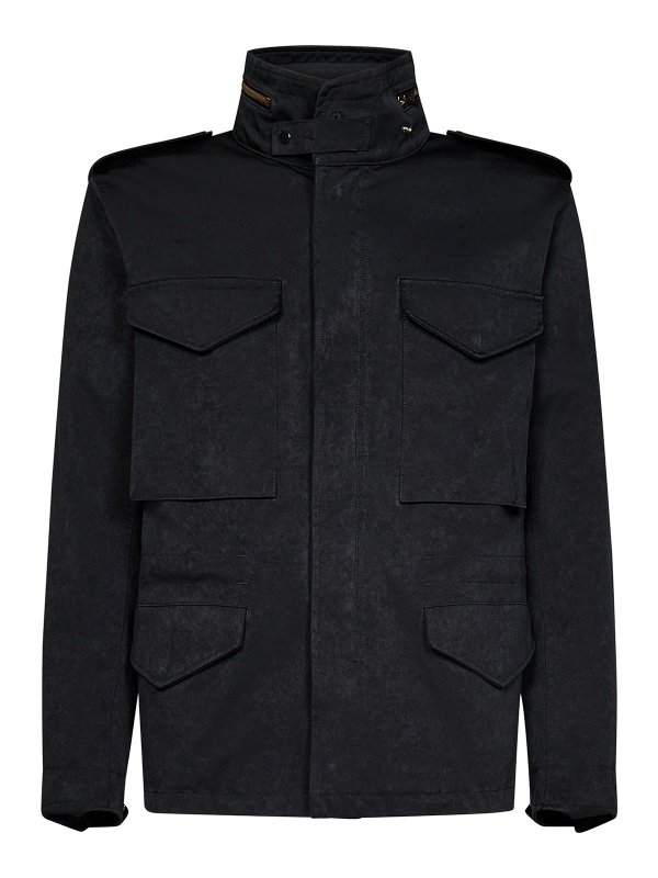 TEN C: padded jackets - Tech fabric puffer jacket