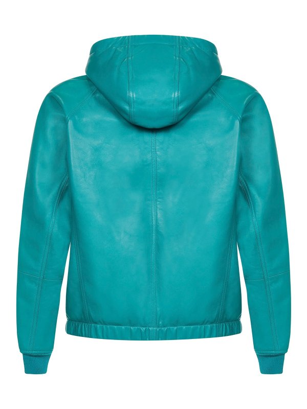 TOM FORD: Lederjacken online - Lederjacke - Grün