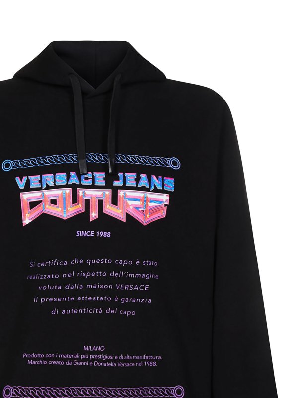 iKRIX VERSACE JEANS: Sweatshirts & Sweaters - Cotton sweatshirt