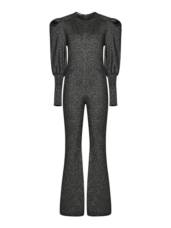 ALBERTA FERRETTI: ジャンプスーツ - ジャンプスーツ - 銀