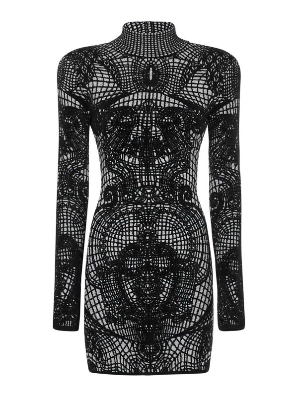 Balmain: Robes courtes - Robe Courte - Noir