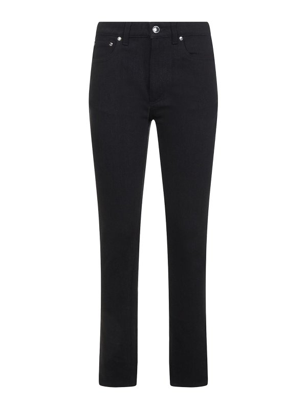 BURBERRY: スキニージーンズ - スキニージーンズ - 黒