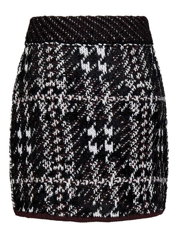 BURBERRY: Mini jupes online - Mini Jupe - Marron