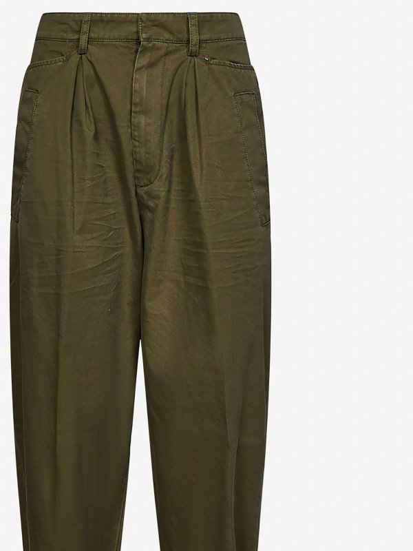 iKRIX DSQUARED2: casual trousers - Trousers with darts