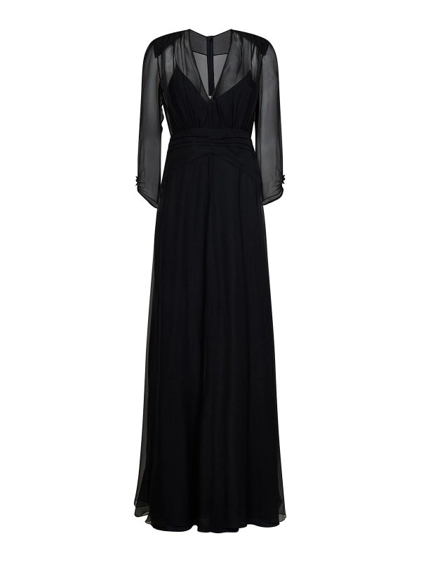 N°21: evening dresses - Long dress with transparent top