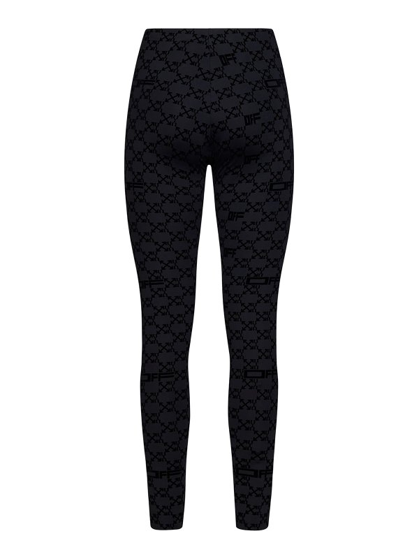 OFF-WHITE: レギンス online - レギンス - 黒