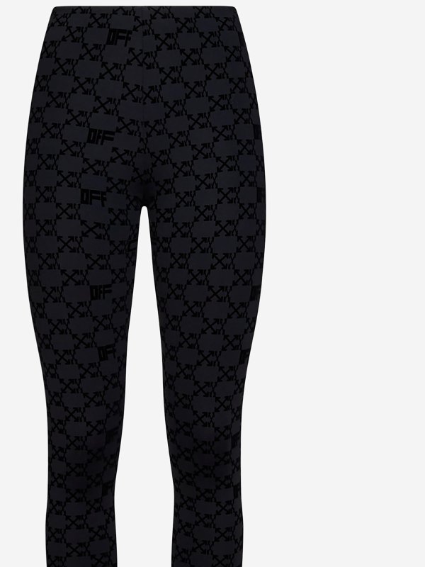 iKRIX OFF-WHITE: レギンス - レギンス - 黒