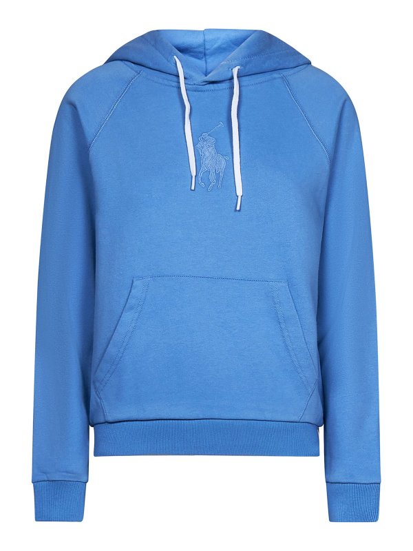 POLO RALPH LAUREN: Sweatshirts & Pulls - Sweat-Shirts - Bleu Clair