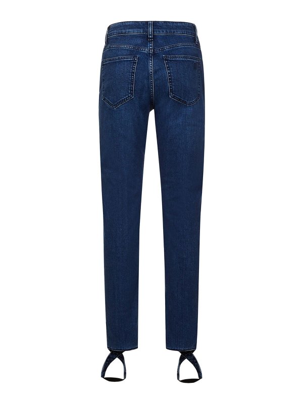 The Attico: ストレートジーンズ online - ストレートジーンズ - ブルー