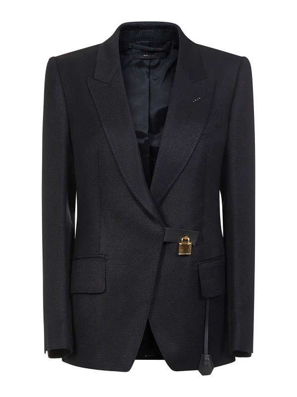 TOM FORD: Blazer - Blazer - Schwarz
