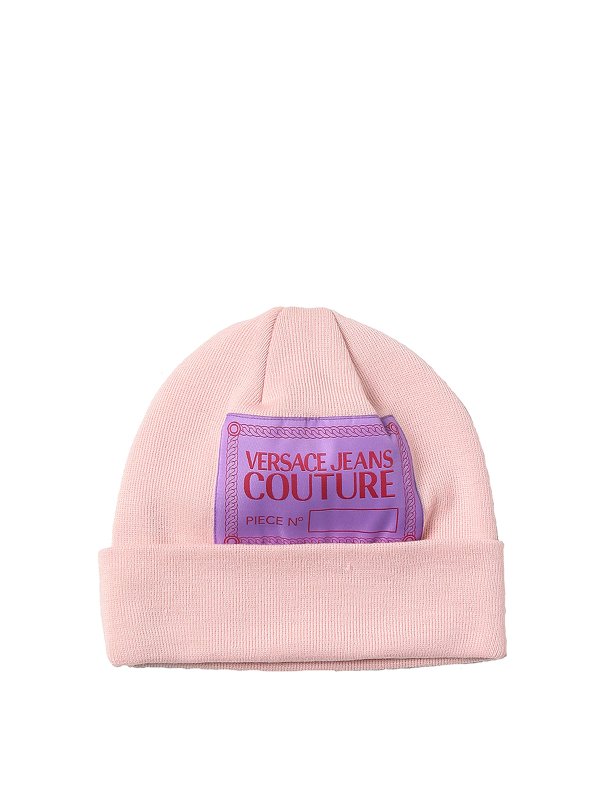 Versace Jeans Couture: beanies - Wool blend beanie