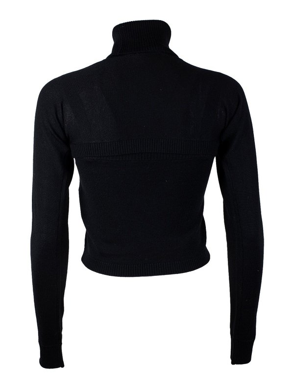 CHIARA FERRAGNI: Turtlenecks & Polo necks online - Logo turtleneck