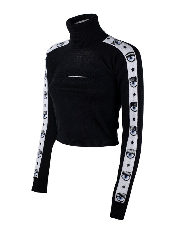 iKRIX CHIARA FERRAGNI: Turtlenecks & Polo necks - Logo turtleneck