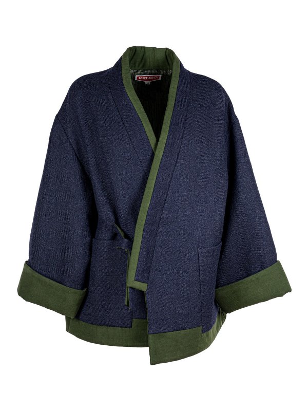 KENZO: casual jackets - Kimono coat