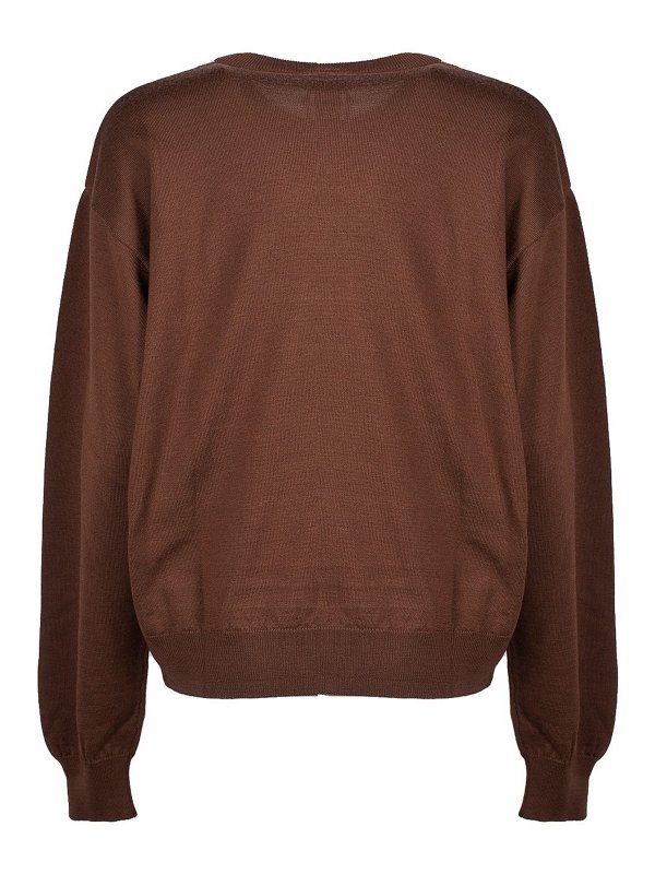 MOSCHINO: crew necks online - Clock jumper