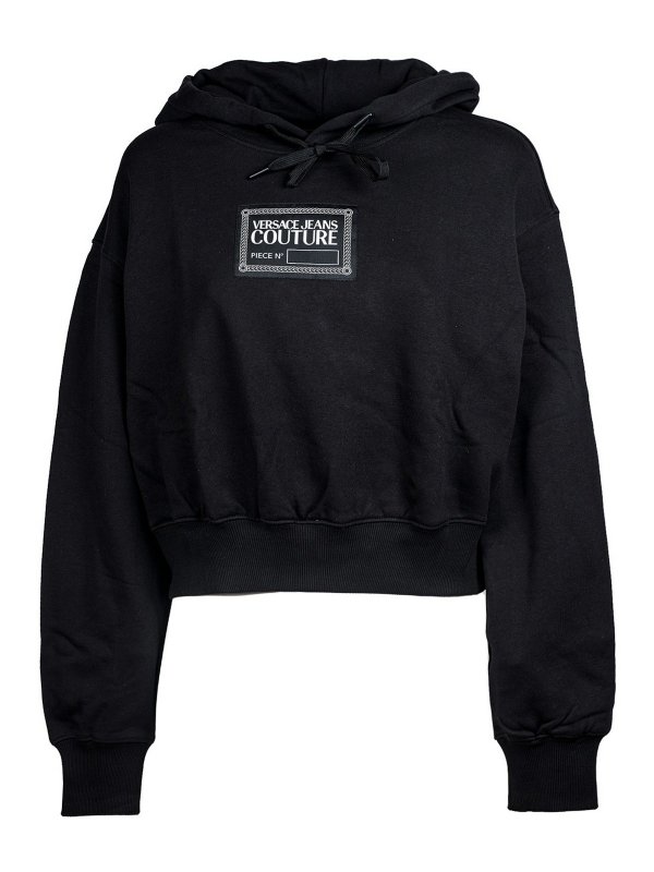 Versace Jeans Couture: スウェット＆セーター - スウェットシャツ/セーター - 黒