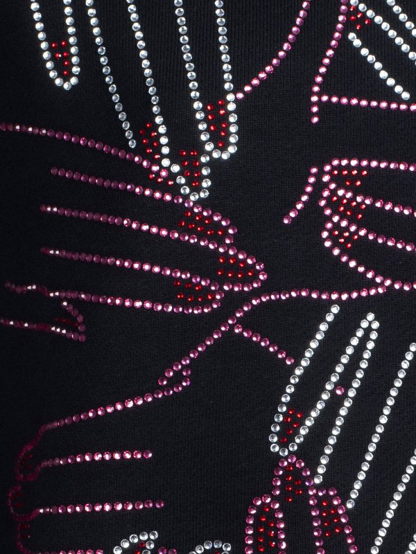 Mani crystal sweatshirt shop online: Vivetta