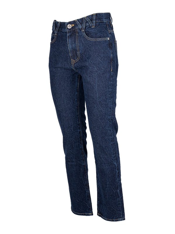 iKRIX VIVIENNE WESTWOOD: Jeans à jambe droite - Jean Droit - Délavé