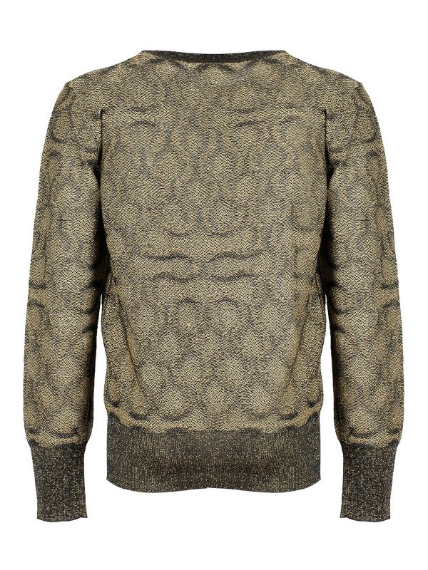 VIVIENNE WESTWOOD: maglia collo rotondo online - Maglioni scarabocchi