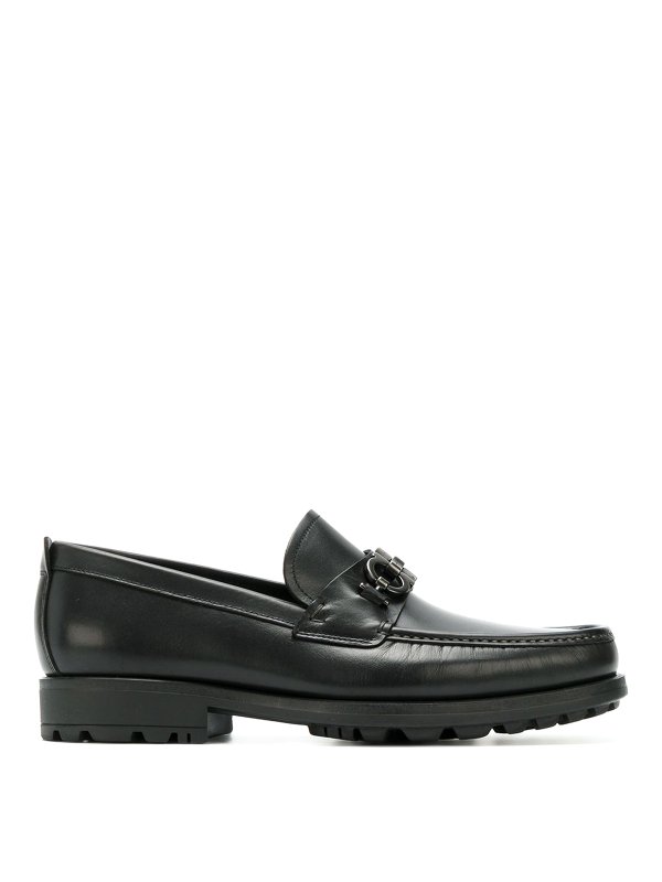 SALVATORE FERRAGAMO: Loafers & Slippers - Leather loafers