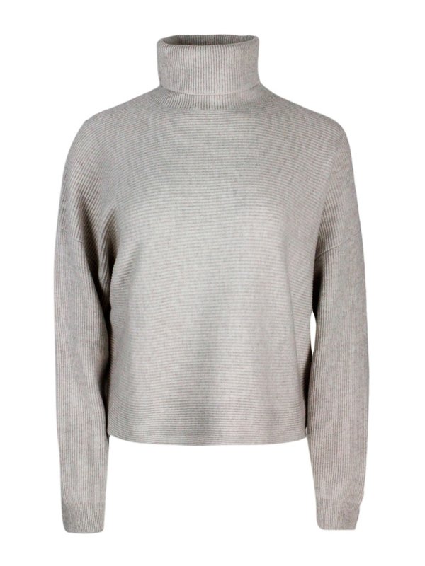 BRUNELLO CUCINELLI: crew necks - Wool blend creweneck