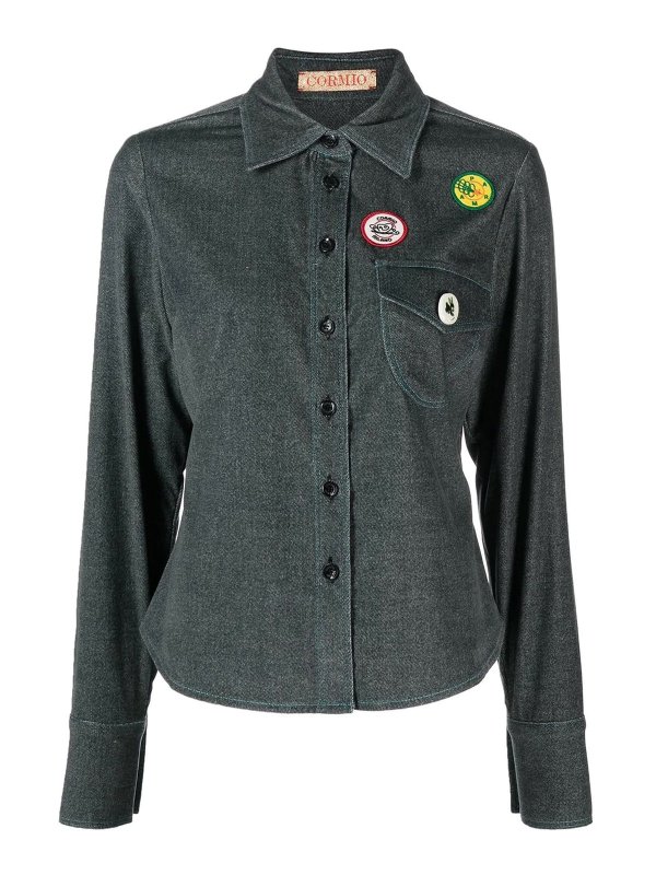 CORMIO: Camisas - Camisa - Azul