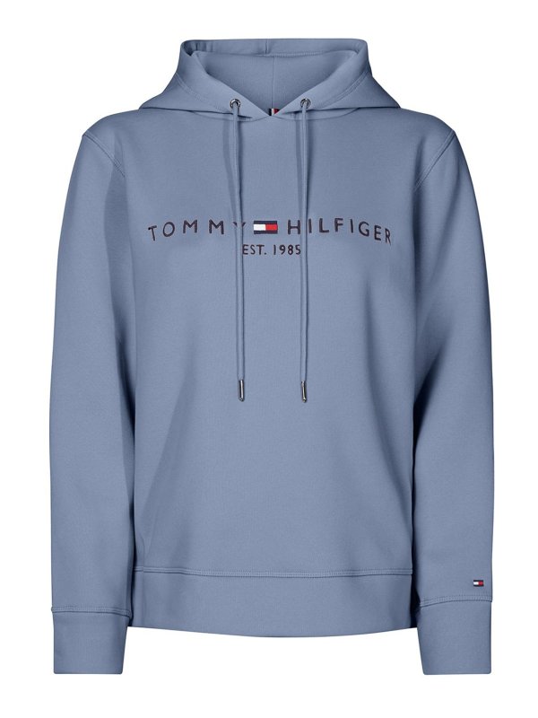 TOMMY HILFIGER: スウェット＆セーター - スウェットシャツ/セーター - ライトブルー