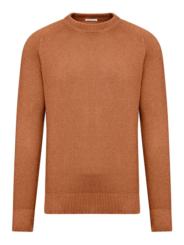 MALO: Pull col rond - Pull Col Rond - Marron Clair