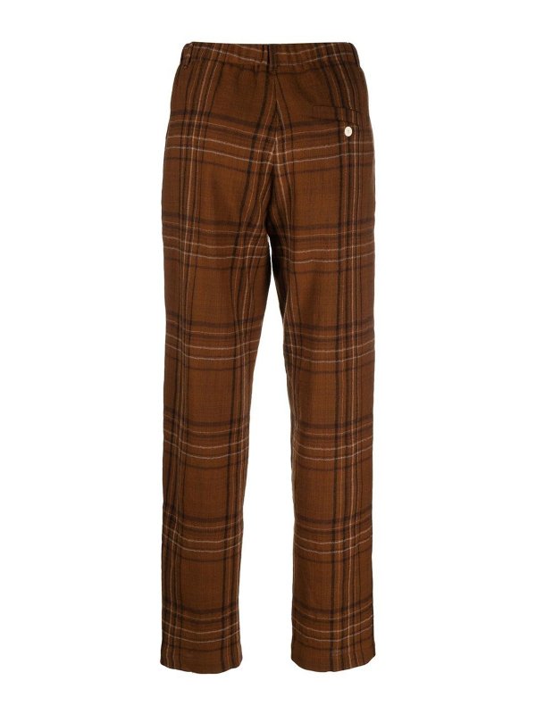 ALYSI: casual trousers online - Wool trousers