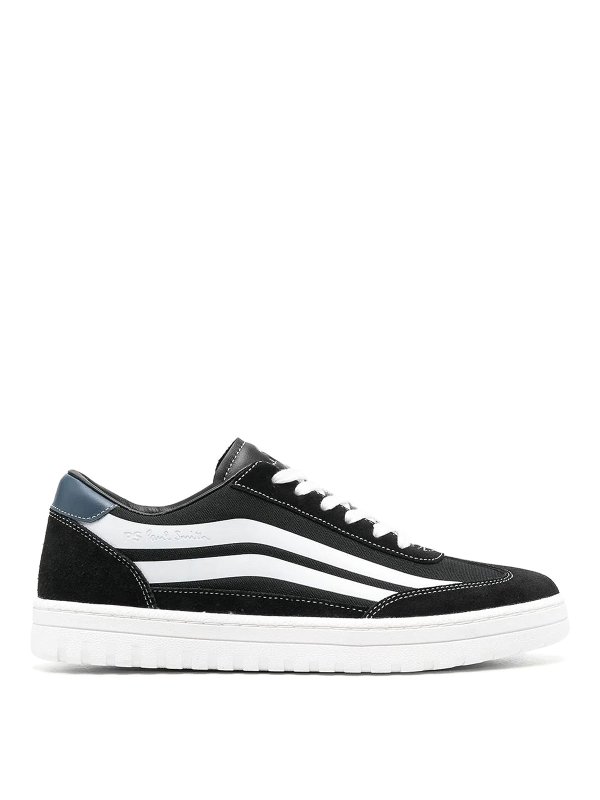 PAUL SMITH: trainers - Side-stripe lace-up sneakers