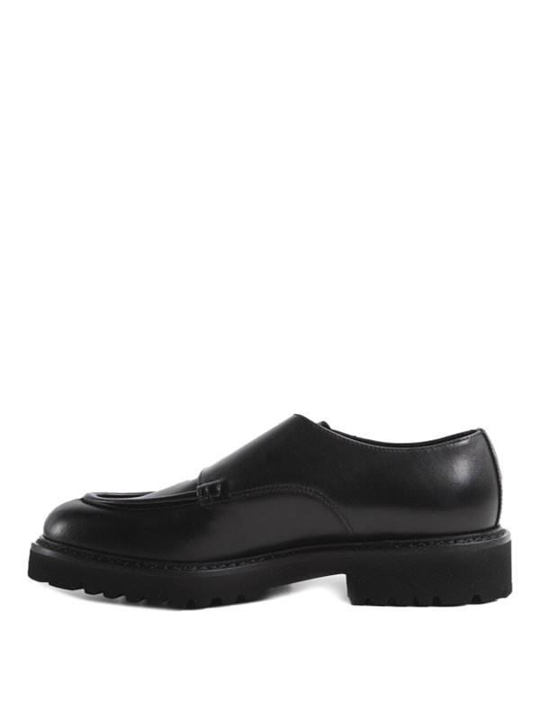 Leather monk straps shop online: Doucal