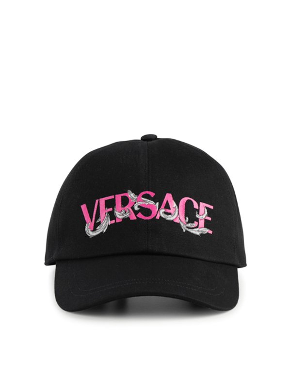 VERSACE: 帽子＆キャッブ - 帽子 - 黒